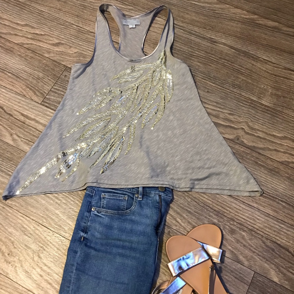 ⭐️ Sequined Racerback Tank ⭐️